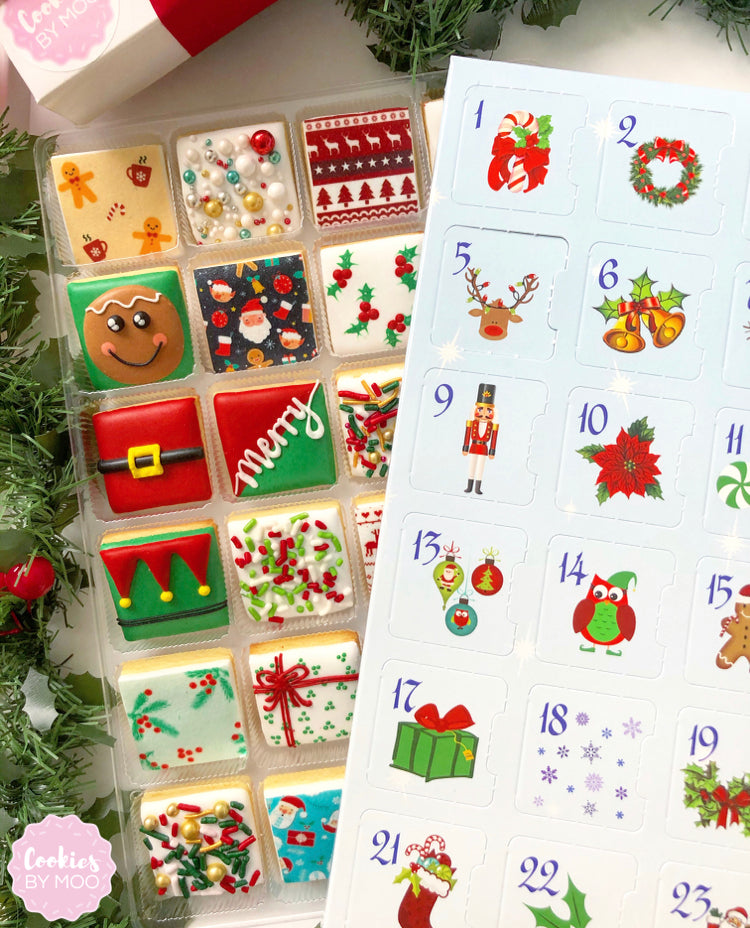 Christmas Cookie Advent Calendar