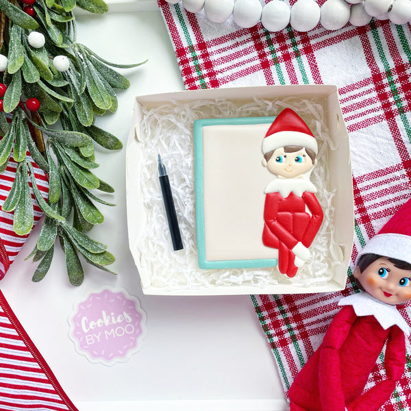 Personalised Elf Cookie