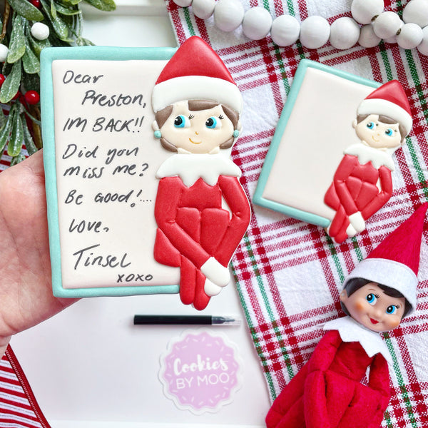 Personalised Elf Cookie