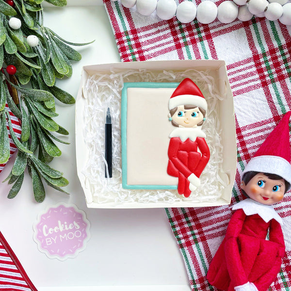 Personalised Elf Cookie