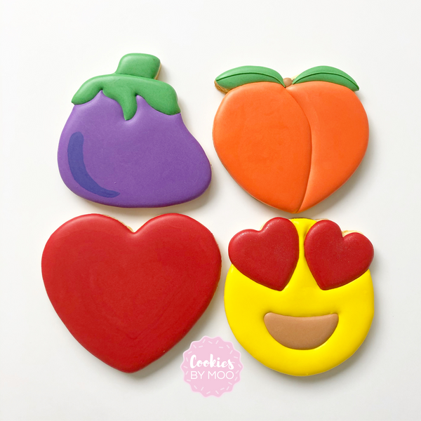 Giant 4" Emoji Cookie Cutter set