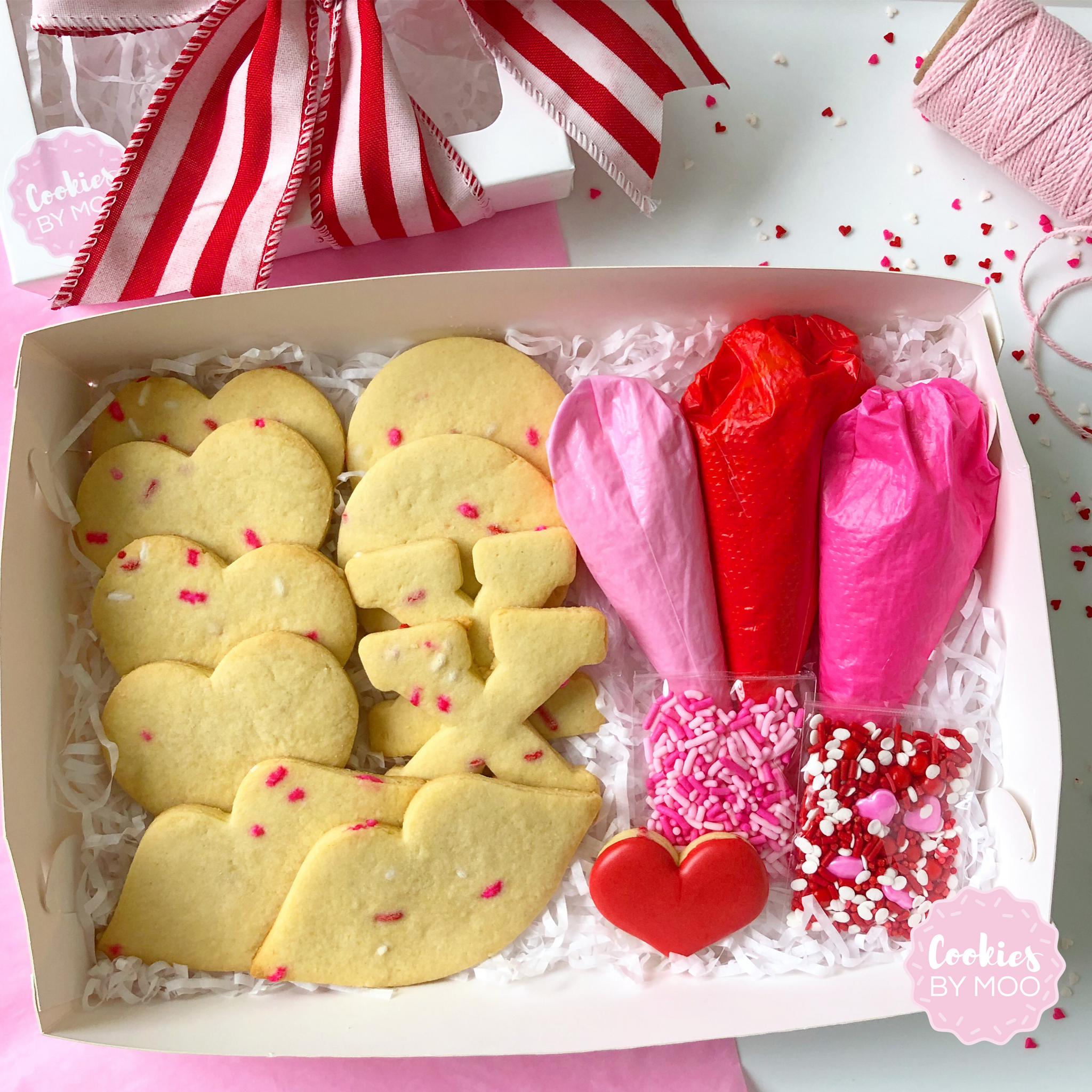 Valentines Funfetti Do-It-Yourself Cookie Kit